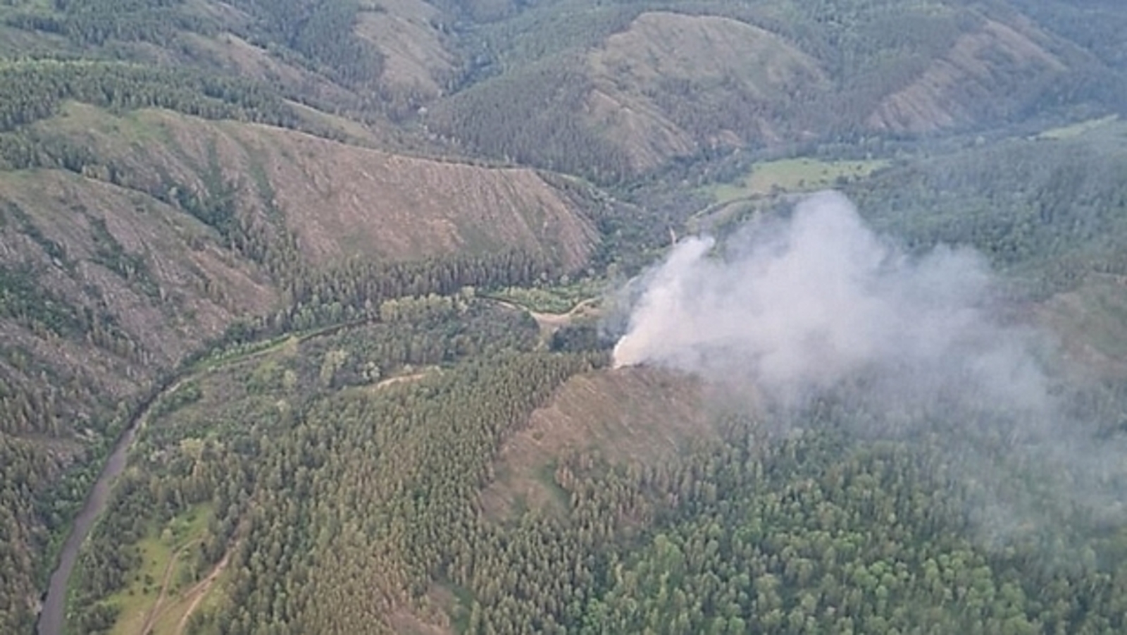 В Башкортостане с помощью авиации обнаружили 19 лесных пожаров