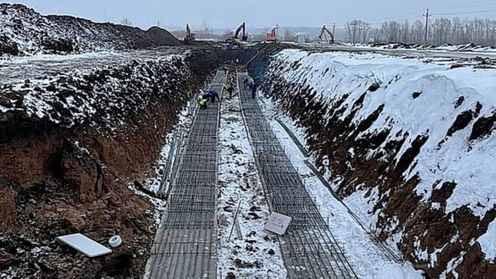 В Уфе проложили первые 5 км трубопровода коллектора «Затон – Восточный»